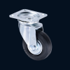 BR100SW-HG Rubber Swivel Caster