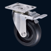 A625BF-HG-#304 Stainless Steel Rubber Brake Caster